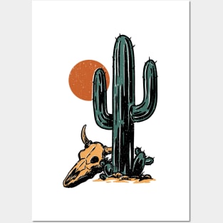 Desert Skull Posters and Art